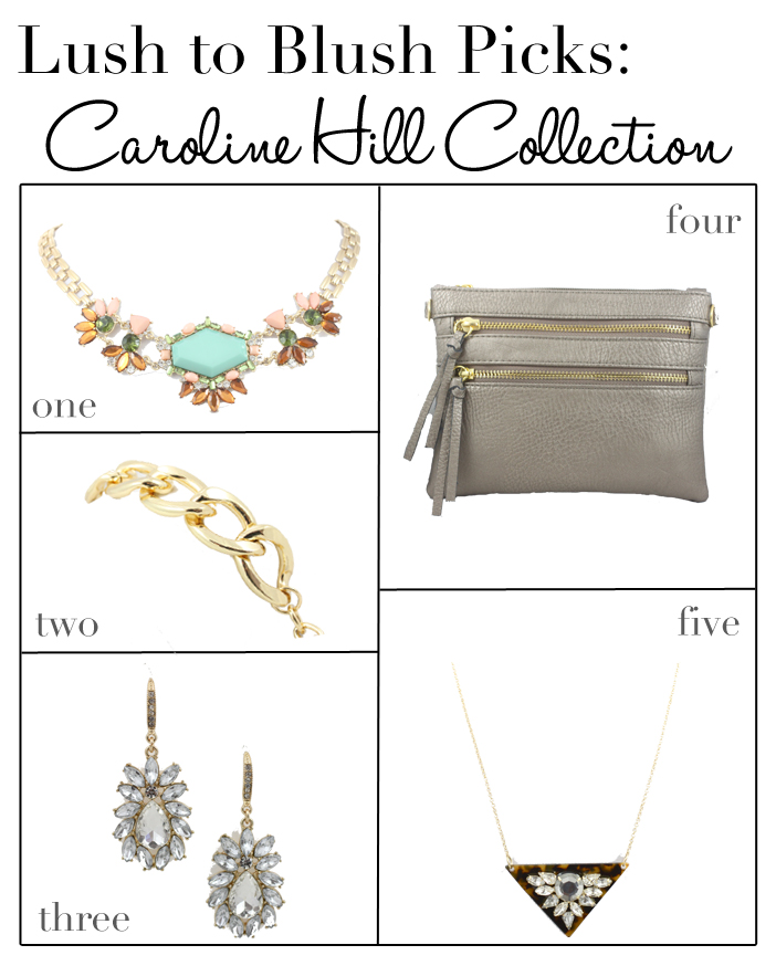 caroline hill collection, fashion accessories, jewelry, cute, chic, online boutique, online shopping