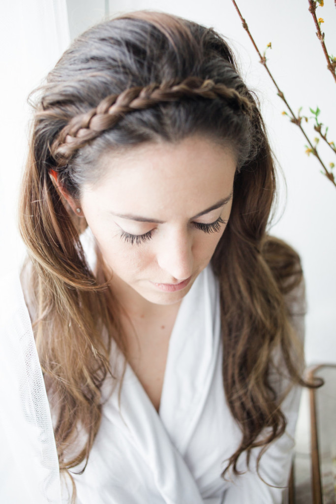 spring hairstyles, braid, milkmaid braid, how to braid, hair tutorial, spring hair tutorial, spring braids, braid tutorial