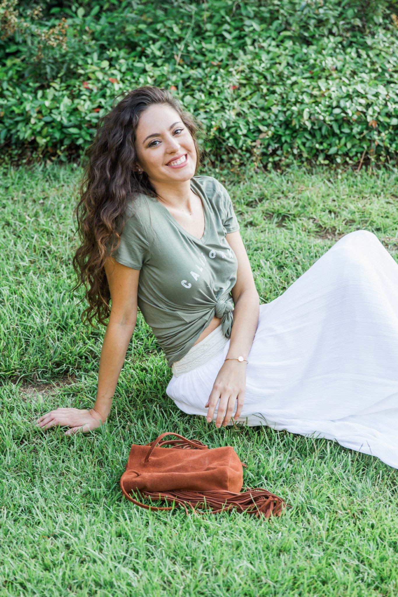 fall festival style, how to wear a maxi skirt for fall, fall boho style, how to style a tshirt with a maxi skirt, white maxi skirt, how to wear lace up booties, comfy fall outfit ideas