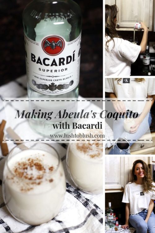 Luxury travel & lifestyle blogger, Lush to Blush shares a delicious family holiday Coquito recipe! Find out how to create it for yourself!
